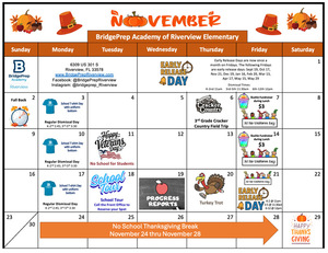 ✨November 2025 Activity Calendar ✨